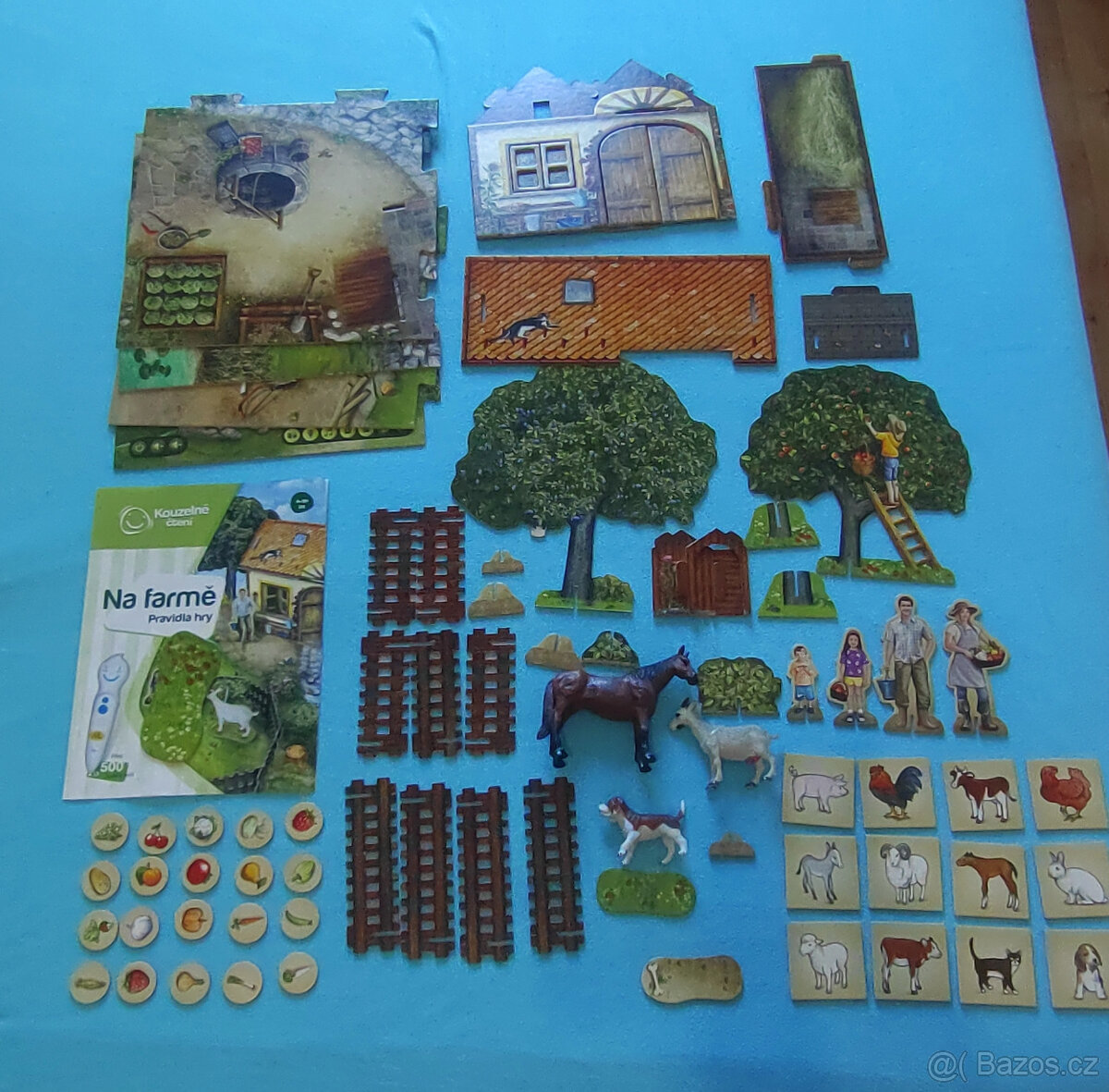 ALBI - Na farmě s 3D stodolou a zvířátky - 2