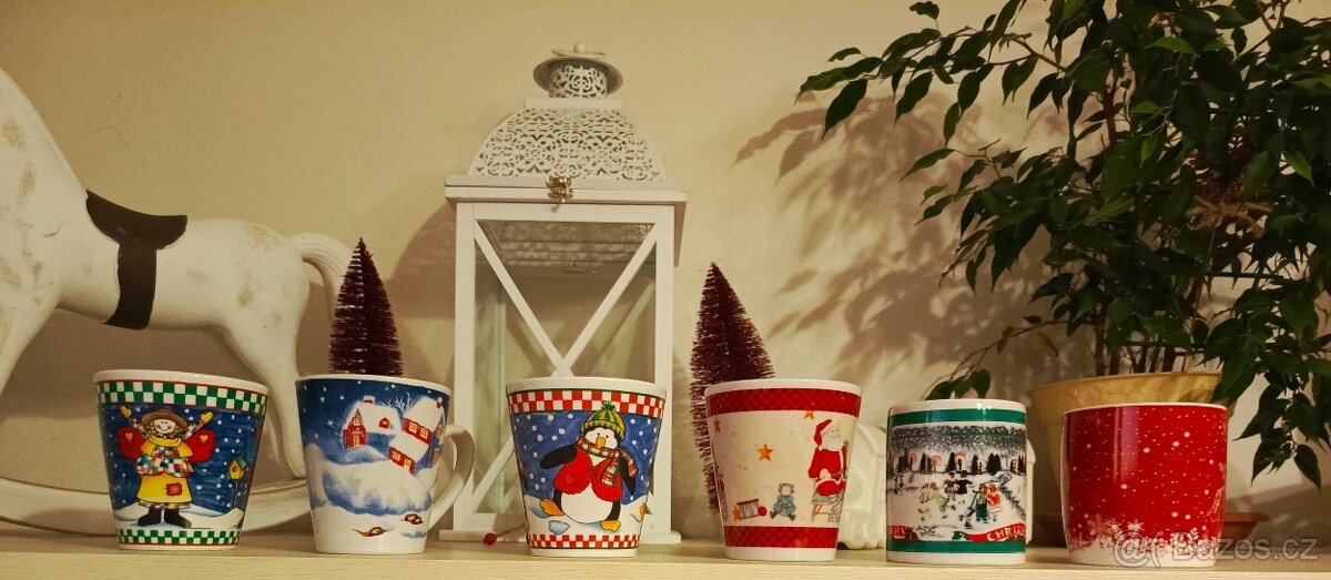 Hrnky s vánočním motivem - 2