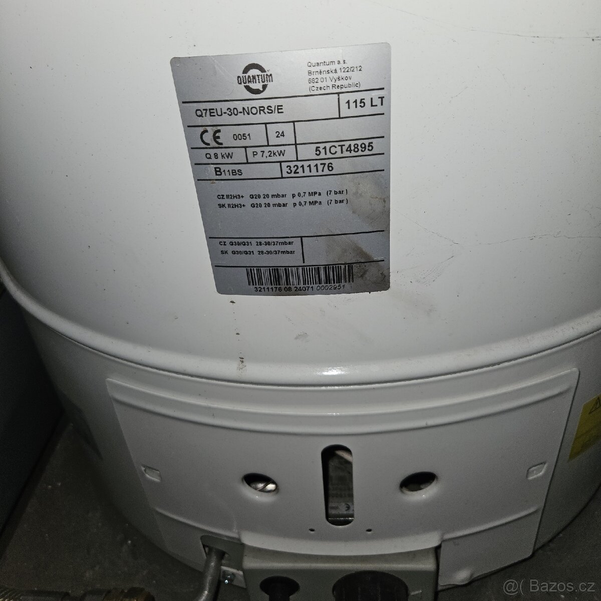 Plynový ohřívač Quantum - 2