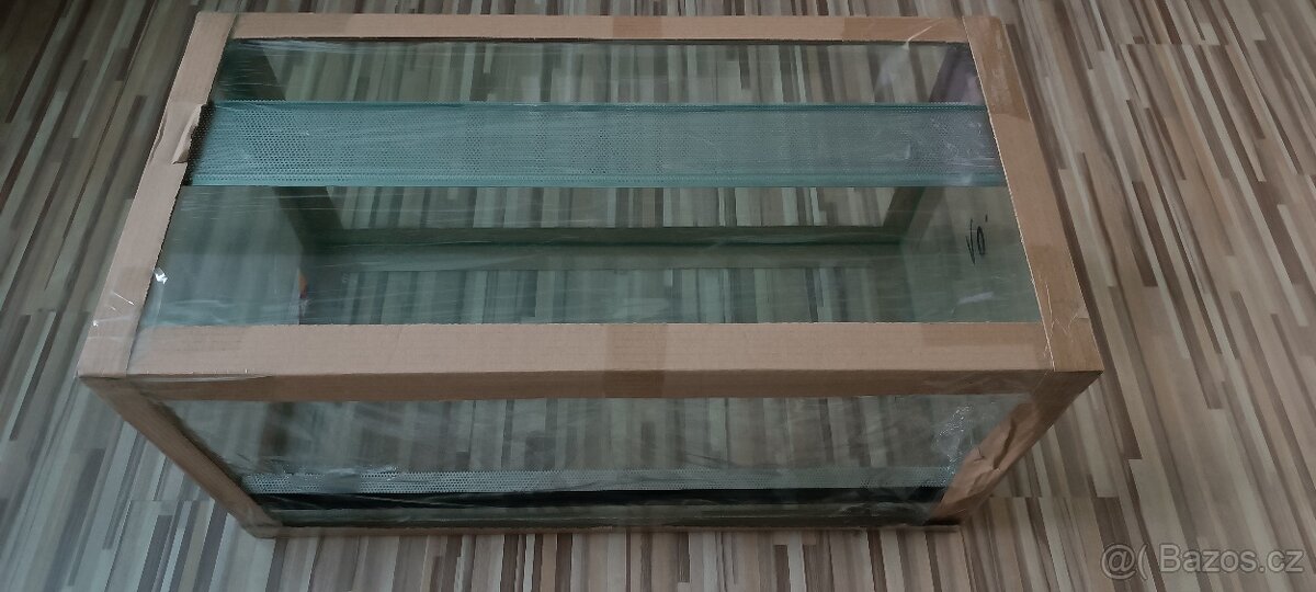 Terárium 80x40x40 + vybavení - 2