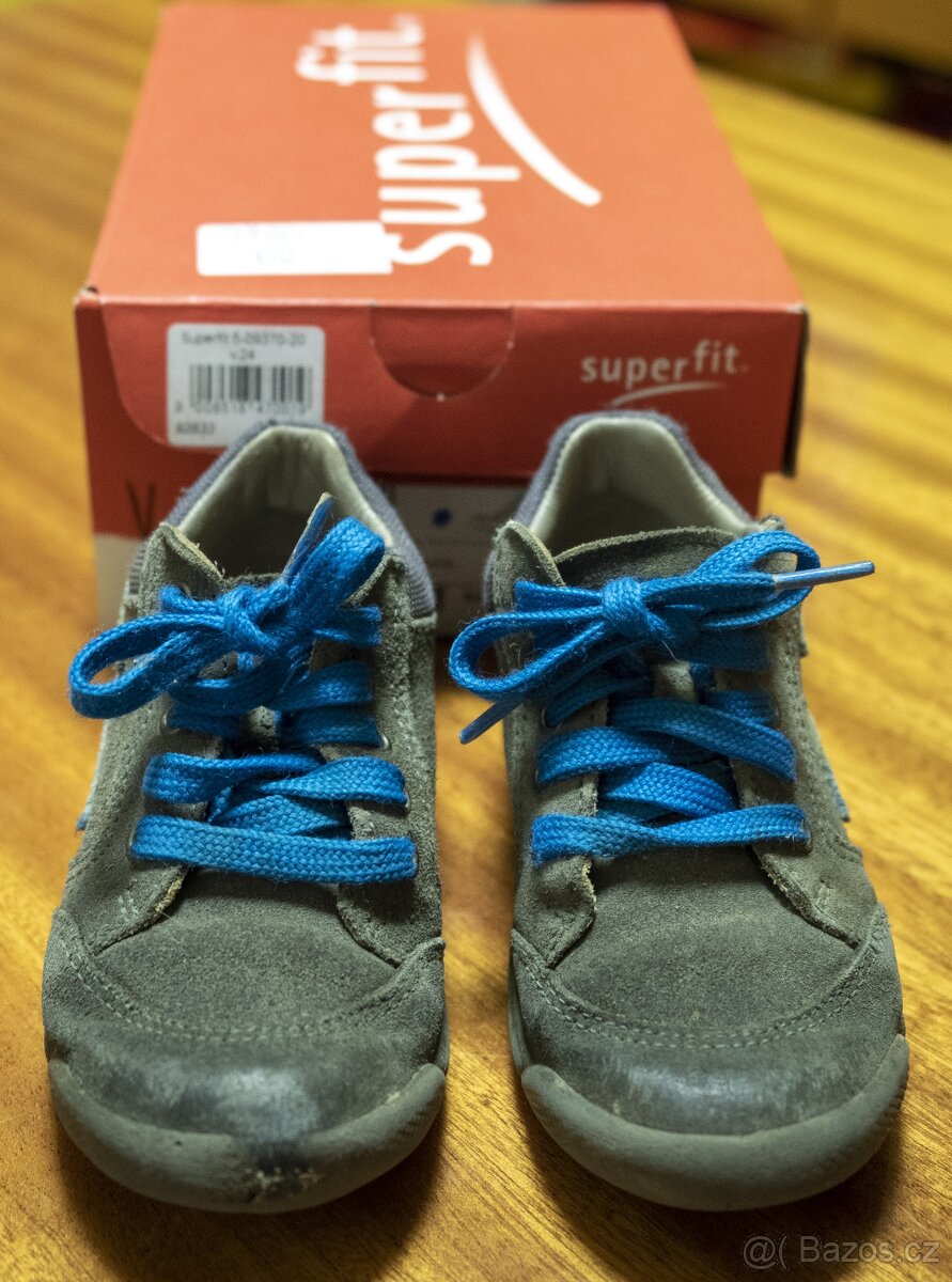 Celoroční boty Superfit, velikost 24, šedo modré - 2