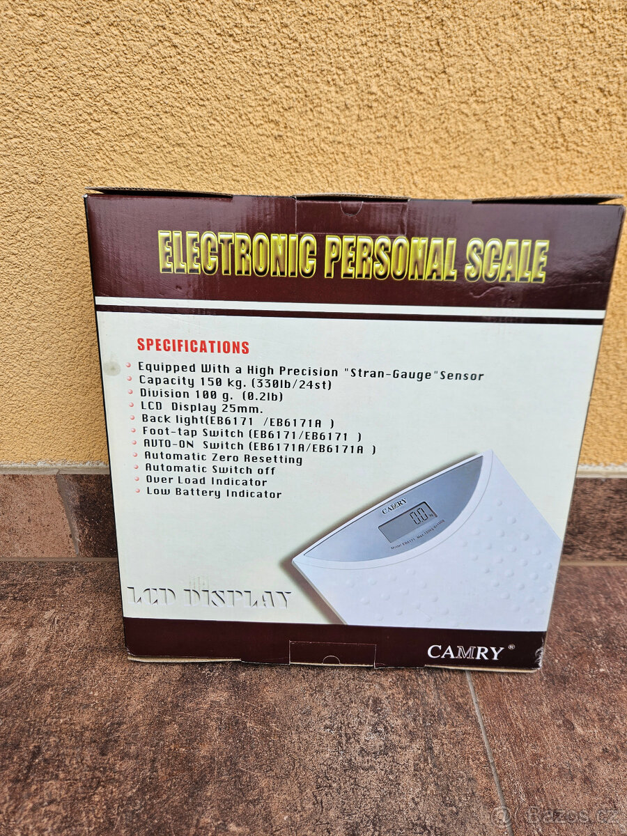 OSOBNÍ VÁHA CAMRY, model EB6171 - 2