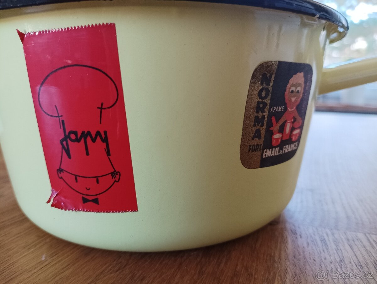 SMALTOVANÝ VINTAGE RENDLÍK JAPY FRANCIE - 2