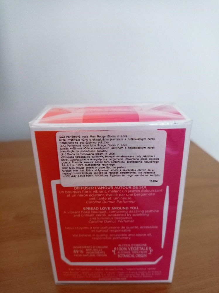 Parfémová voda- Mon Rouge Bloomin Love 50ml zn.Yves Rocher - 2