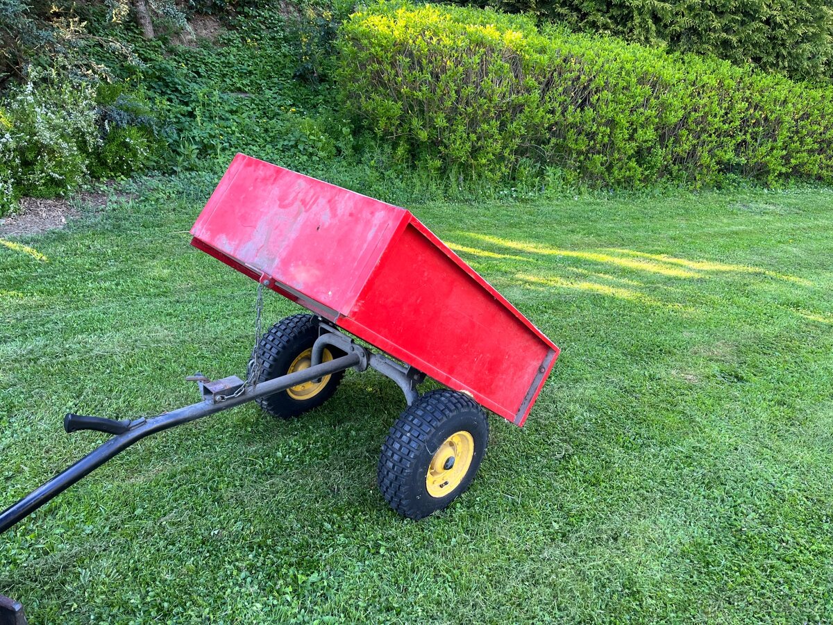 Vozík za zahradní traktor/rider - 2