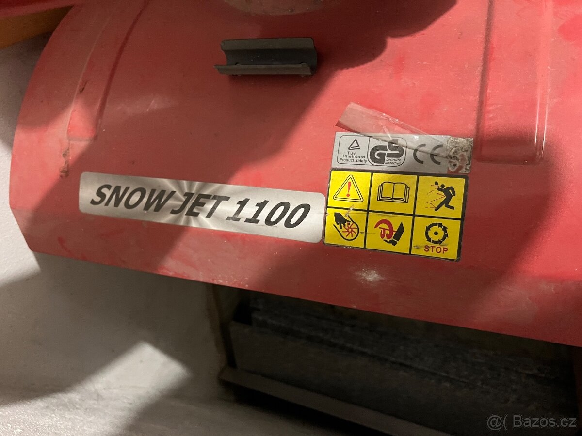 Sněhová fréza Snowjet 1100 - Loncin 11hp - 2