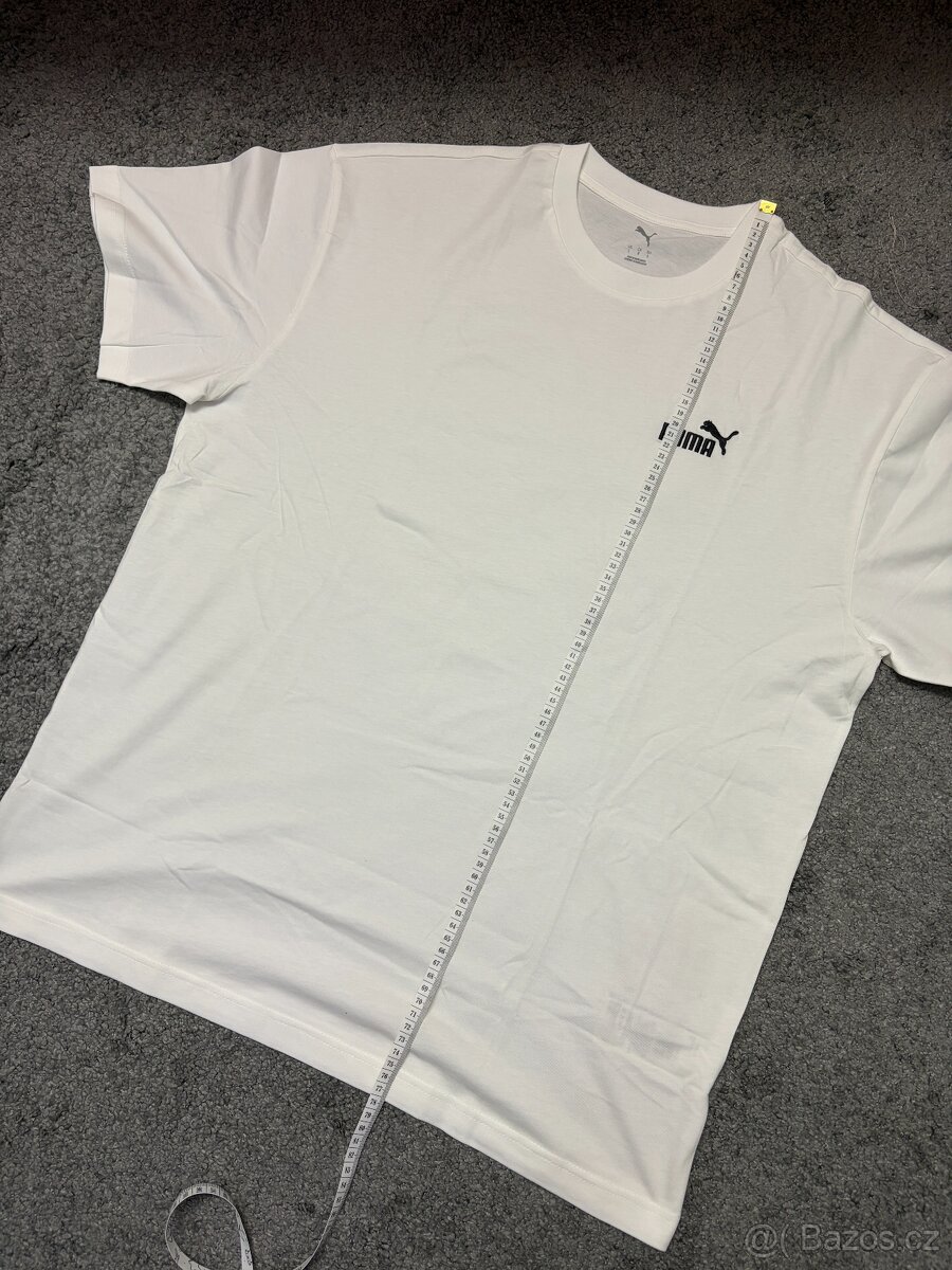 PUMA - bílé tričko, velikost L (XL) - 2