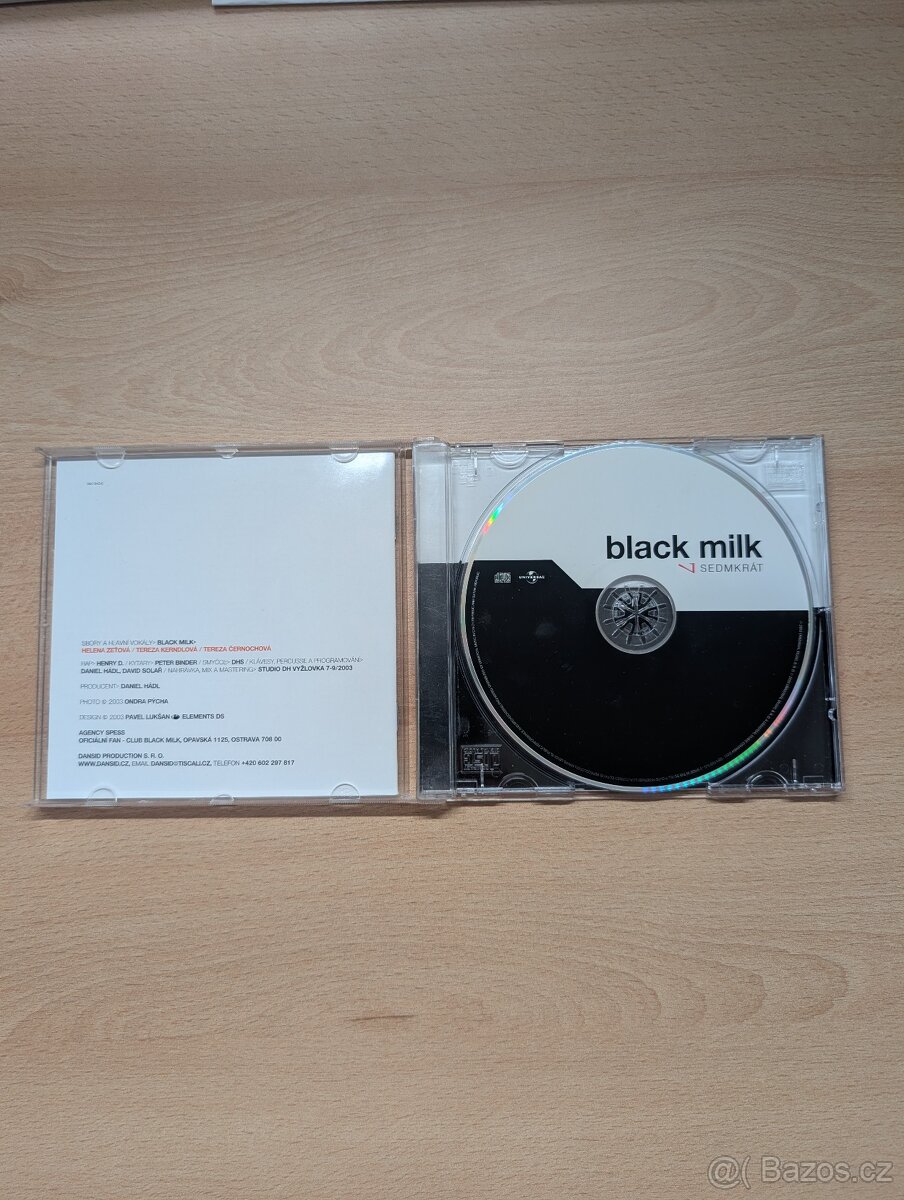 CD Black Milk - Modrej dým, Sedmkrát - 2