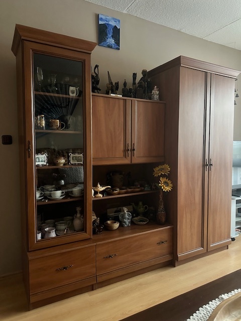 daruji obývací stěnu - 2