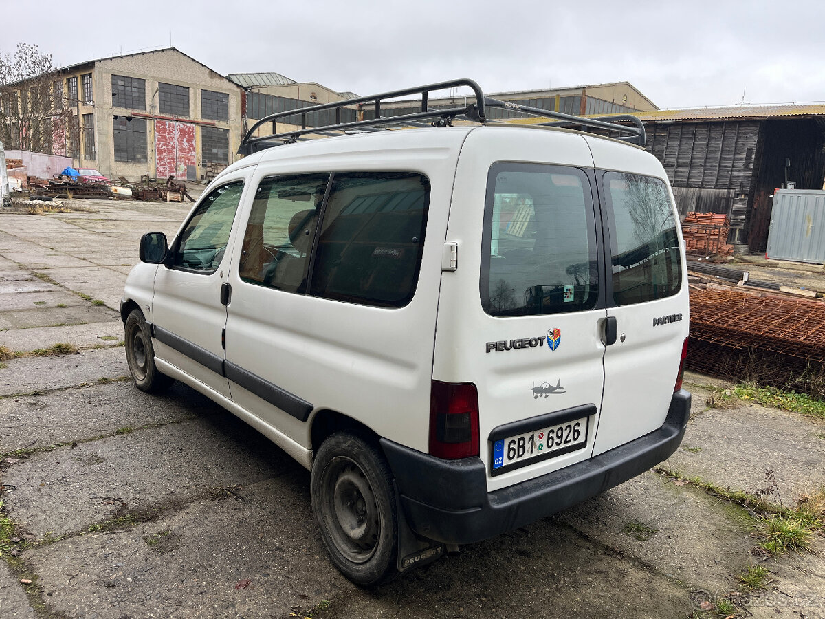Peugeot Partner 1.9 D, bez koroze - 2