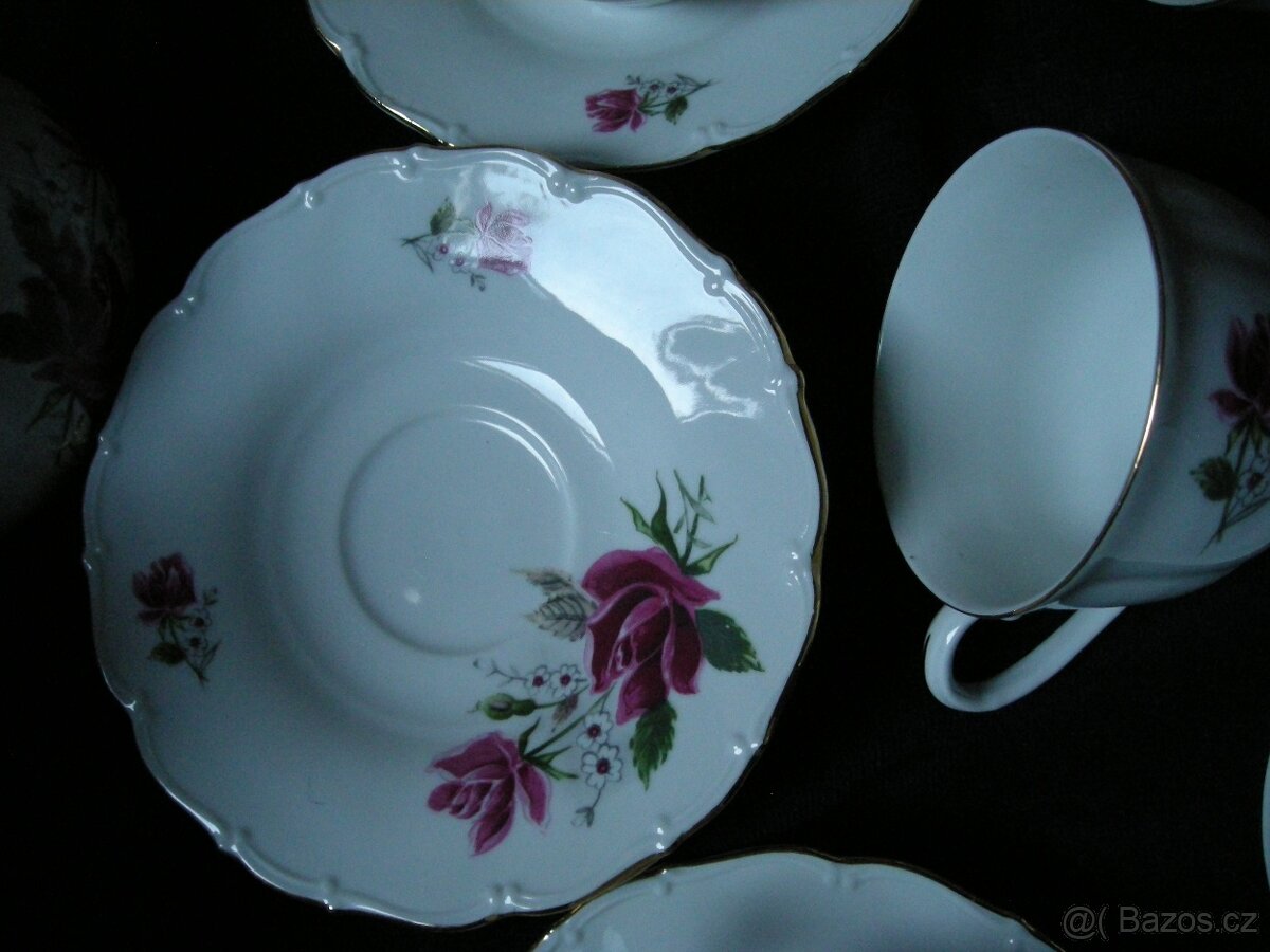 Kávový porcelánový servis - 2