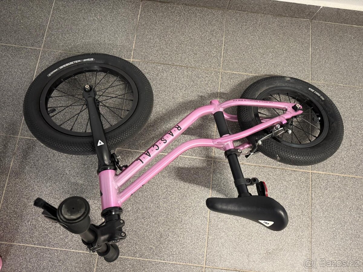 Dětské odrážedlo Rascal Punk (BARVA: Raspberry) - 2