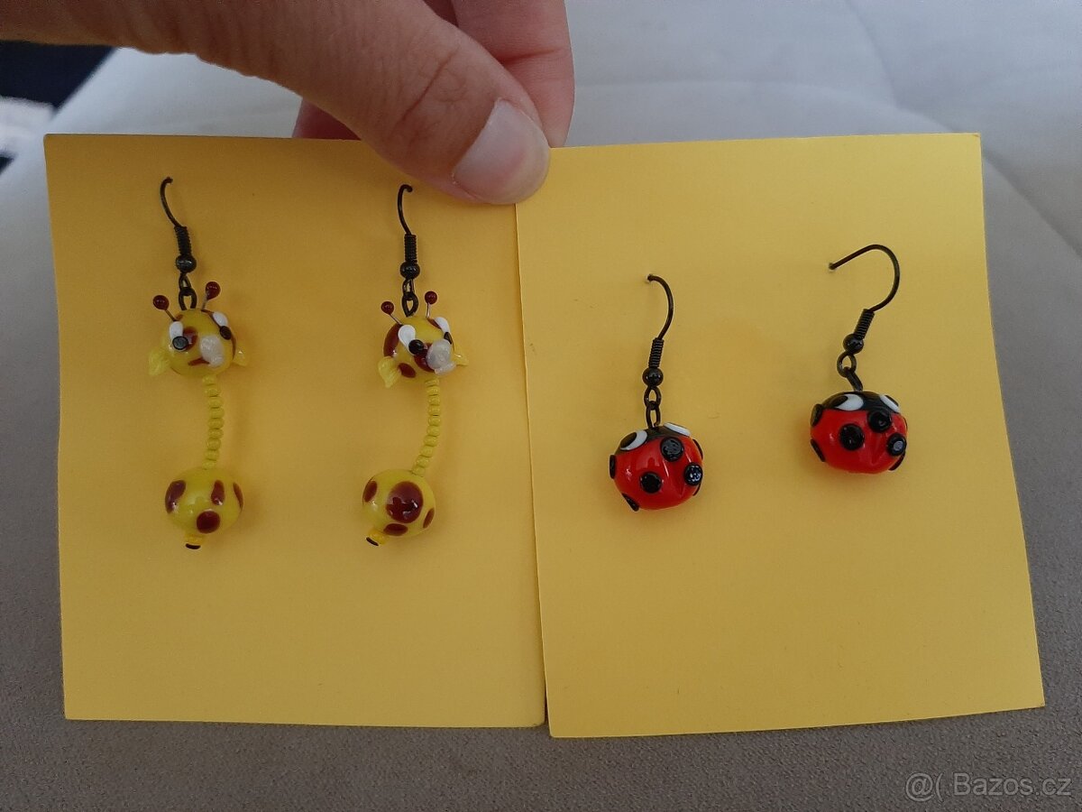 Skleněné náušnice - 2