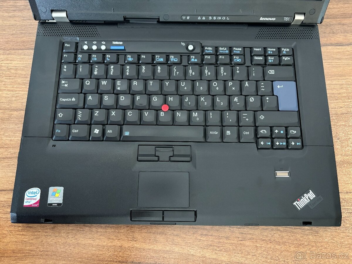 Lenovo ThinkPad T61, Windows XP - 2