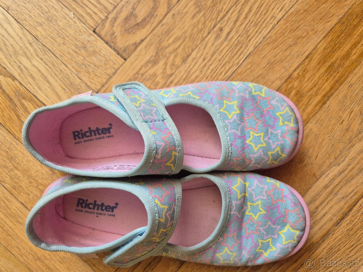 Bačkory / bačkůrky Richter 31 top stav - 2