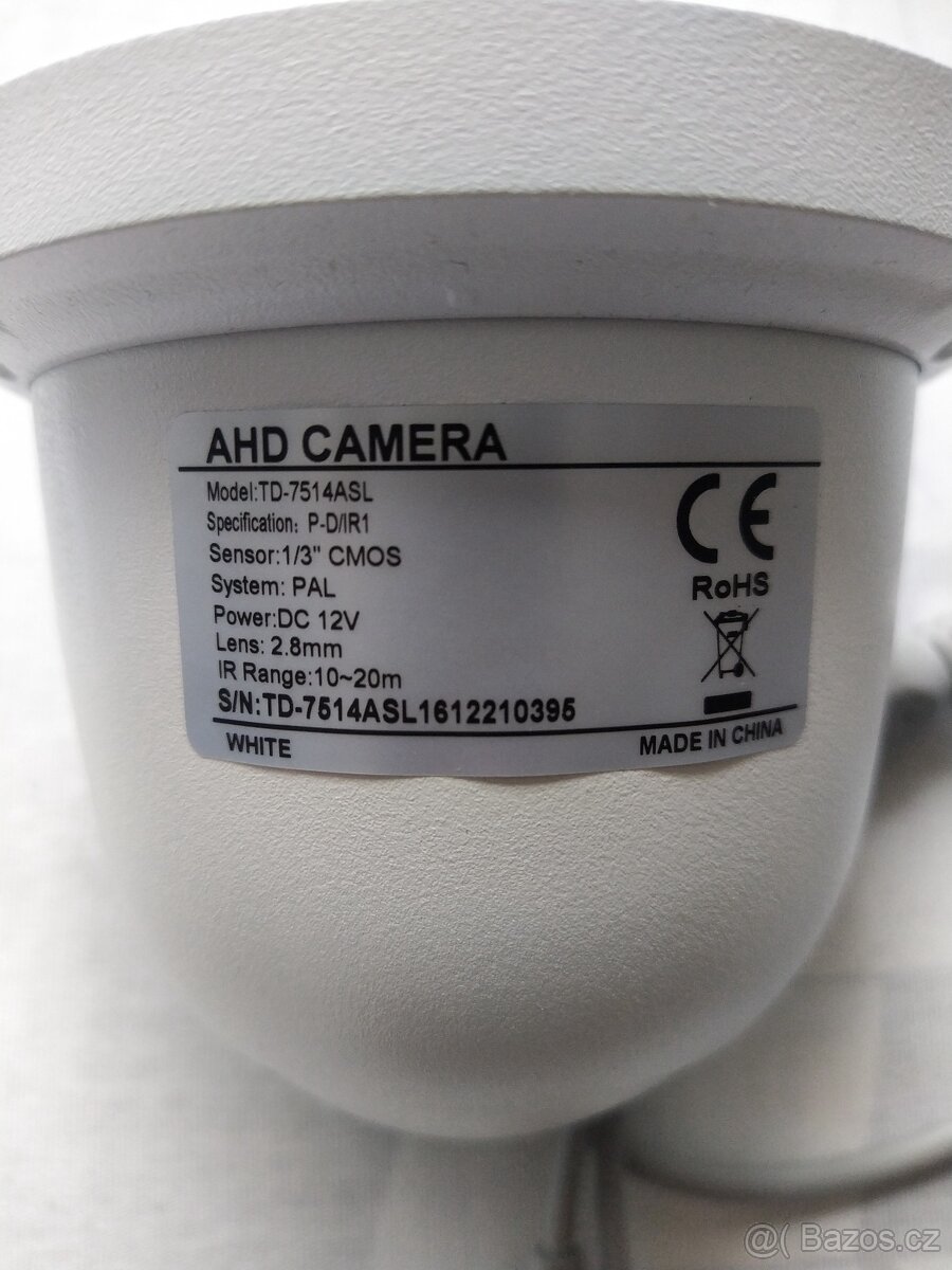 2ks analogová kamera model TD-7514ASL - 2