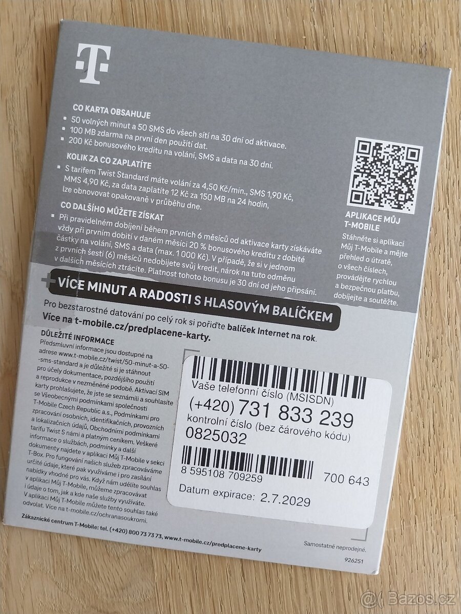 SIMka T-Mobile - 2