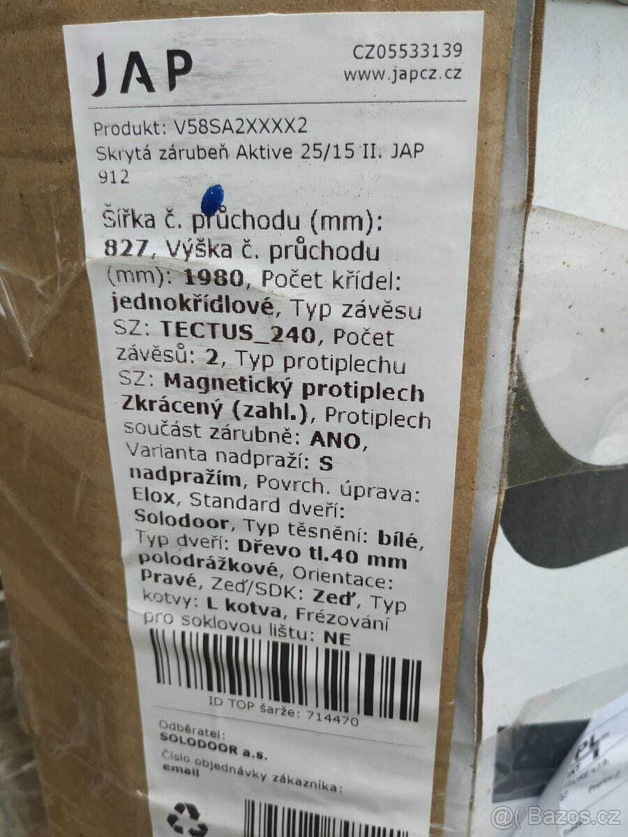 Zárubně JAP Aktive 25/15 - 2