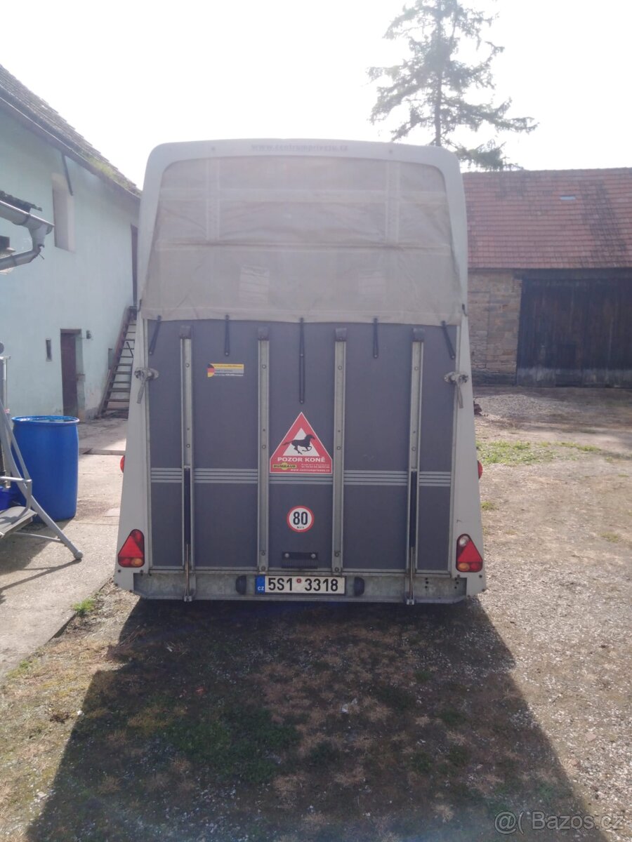 Přívěs pro 2 koně Humbaur Rapid PD - 2
