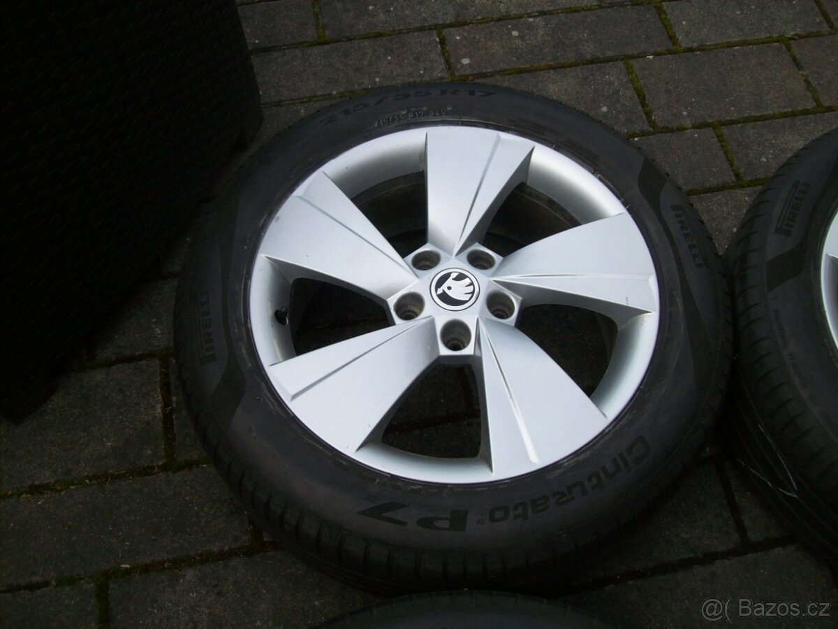 alu Škoda Superb3 VW Passat B8 Pirelli 215.55.17" - 2