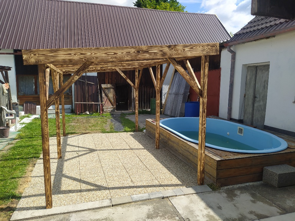 Dřevěná pergola - 2