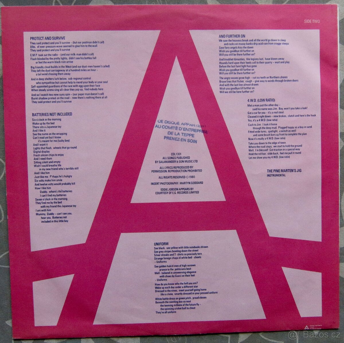 LP deska - Jethro Tull - A - 2