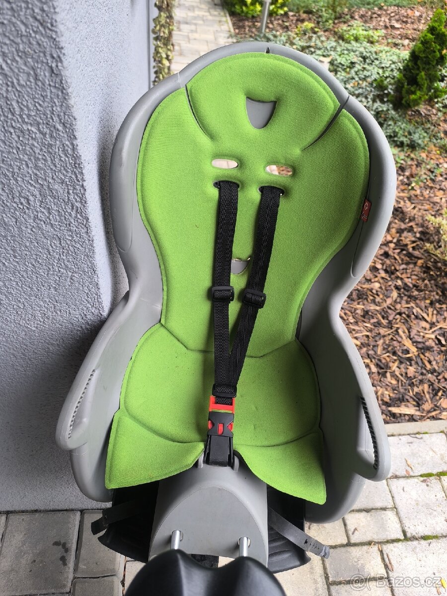 Dětská sedačka na kolo Hamax + další adaptér na druhé kolo - 2