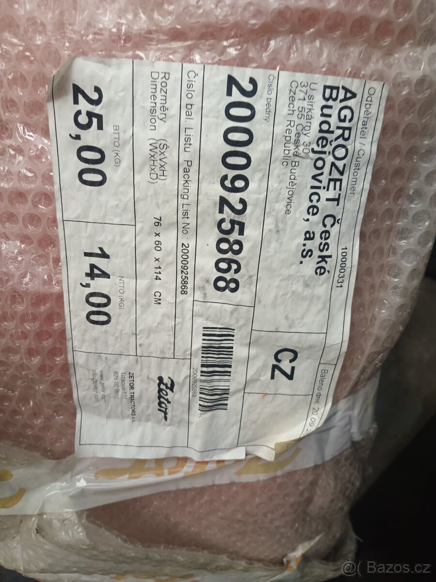 Prodám levý zadní blatník na Zetor Proxima - 2