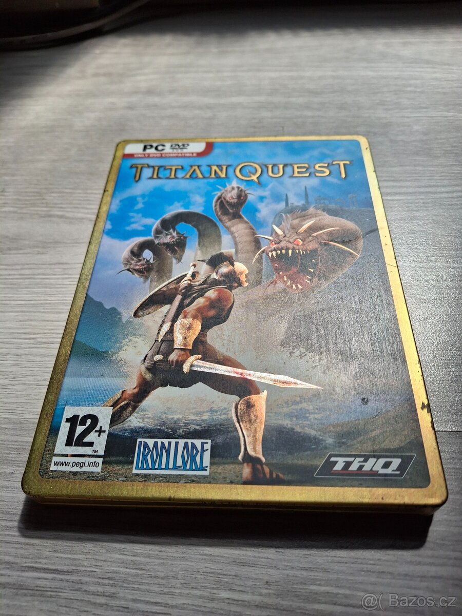 Titan Quest Steelbook zlatý PC hra pro sběratele - 2