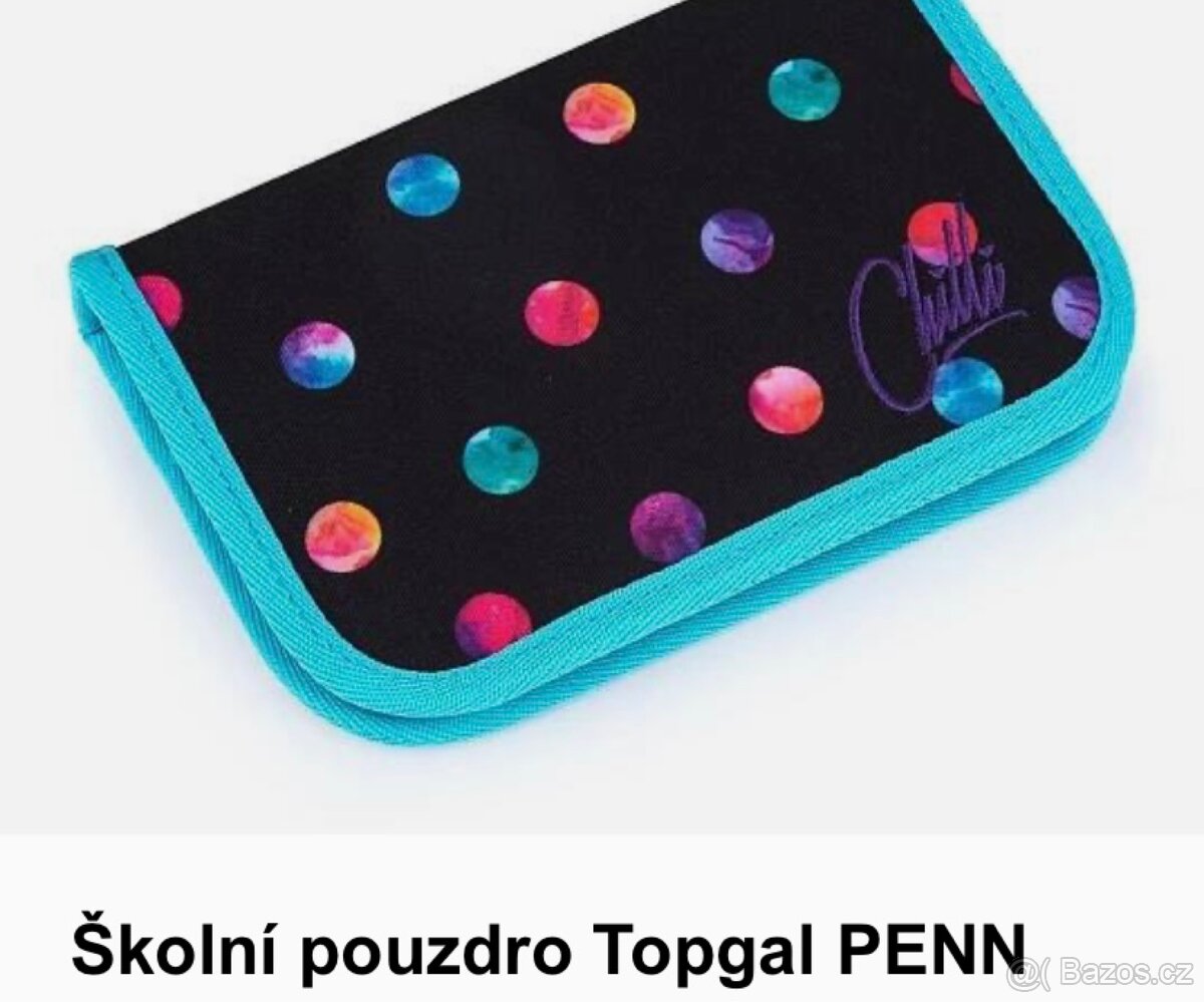 Prodej školní taška / batoh Topgal + 2x penál - 2