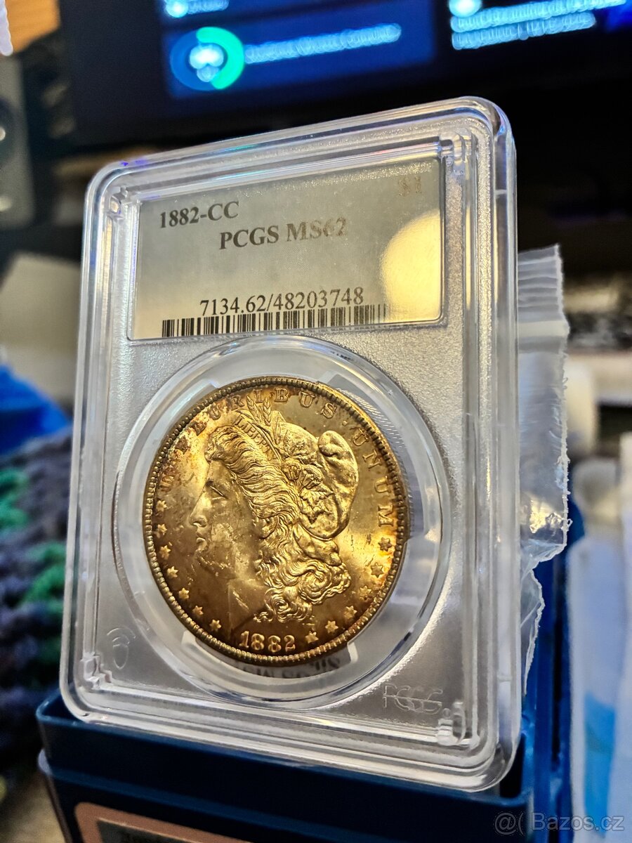 1882 mORGAN. CC ms62 - 2