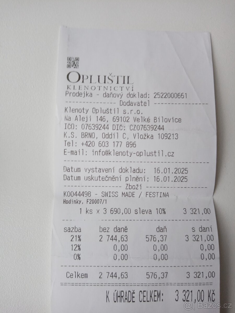 Nové pánské hodinky FESTINA - 2