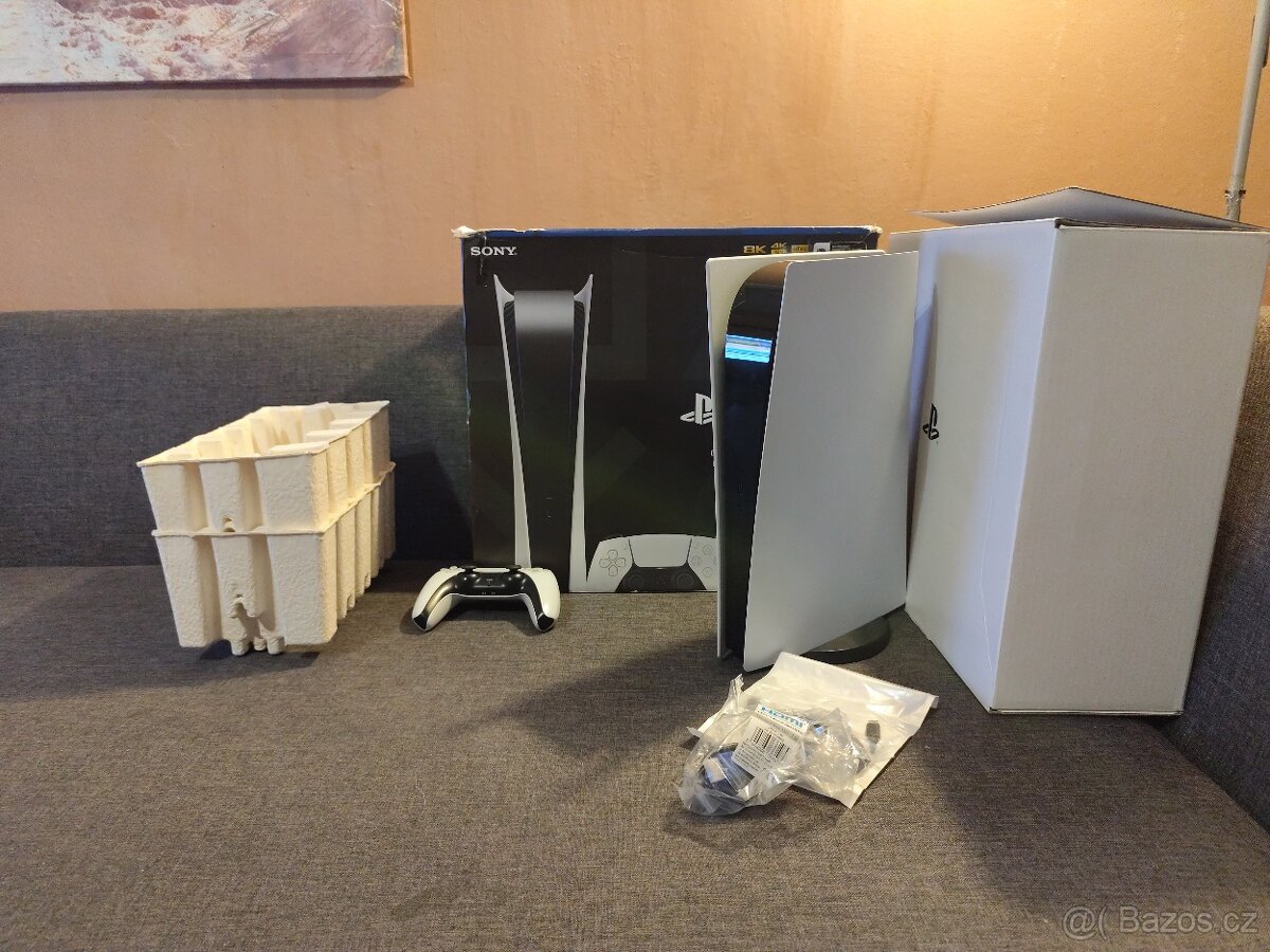 PS5 digitál edition záruční list - 2