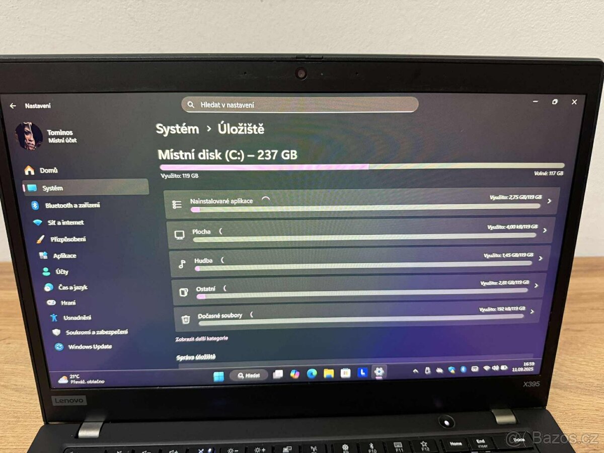 Notebook LENOVO ThinkPad X395 - 2