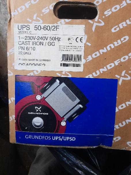 Oběhové čerpadlo Grundfos nové 50-60 /2F - 2