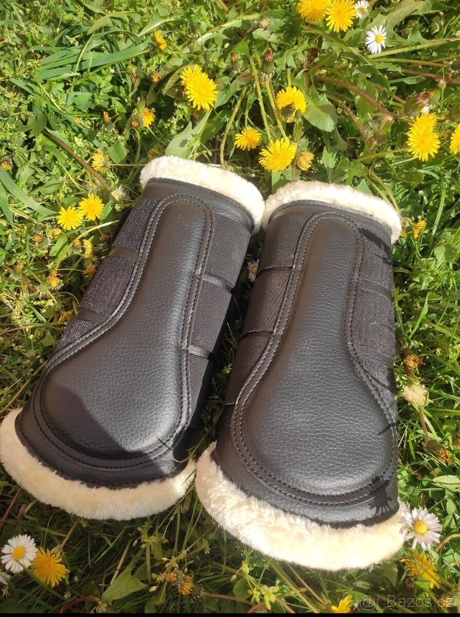 Drezurní chrániče s beránkem - 2