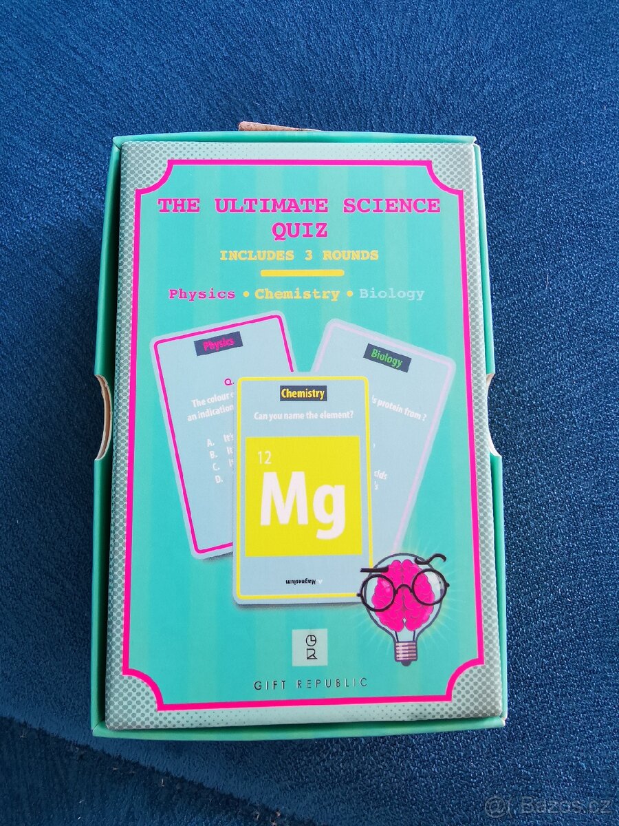 Brainiac Trivia karetní logická hra NOVÁ - 2