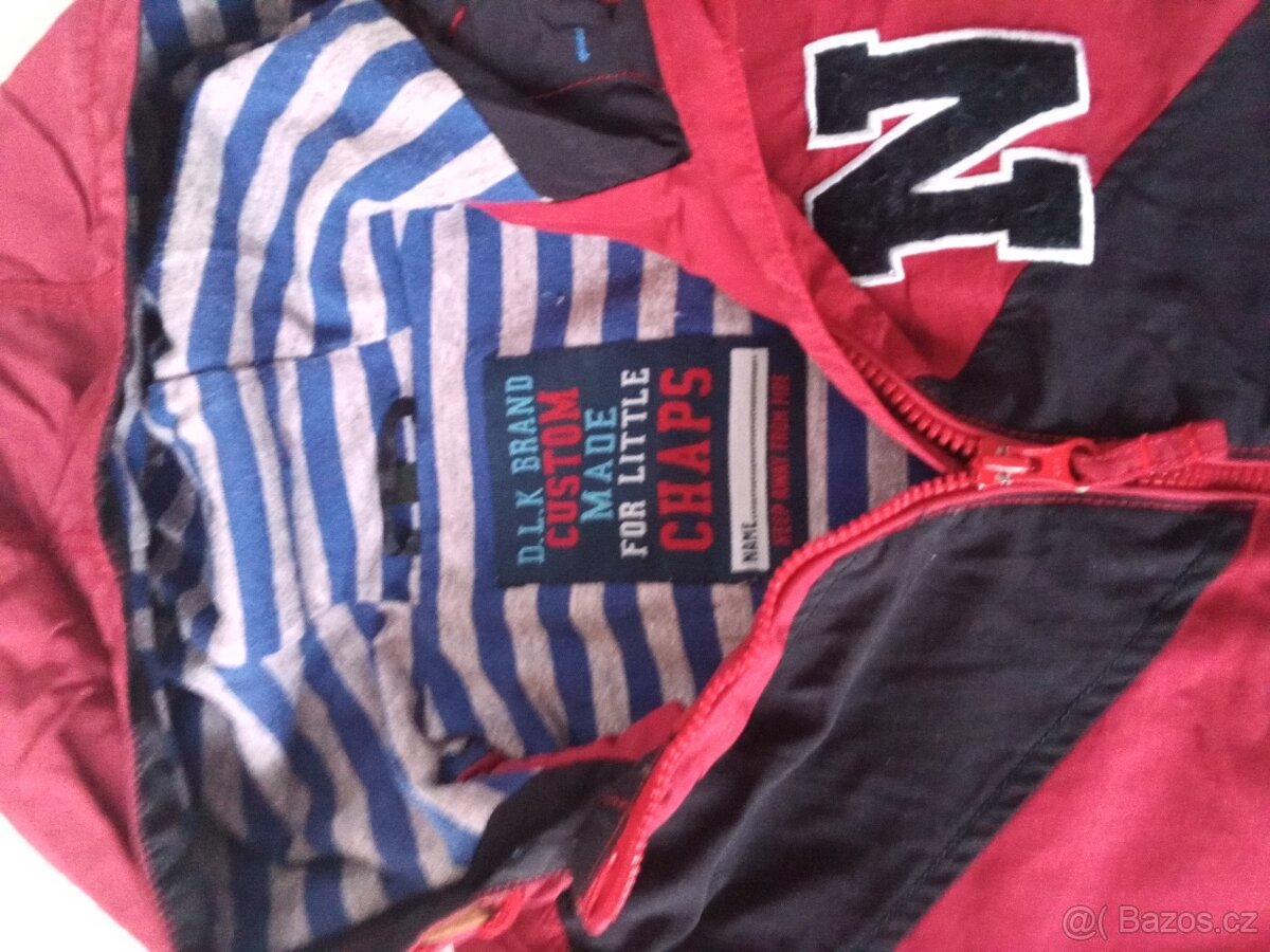 Červená podzimní bunda - 2