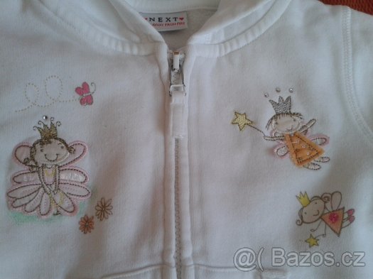 NEXT-mikina a tričko s vílami-vel.86 - 2