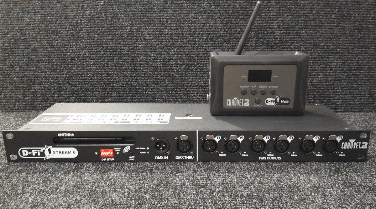 Set bezdrátového přenosu DMX signálu Chauvet - 2