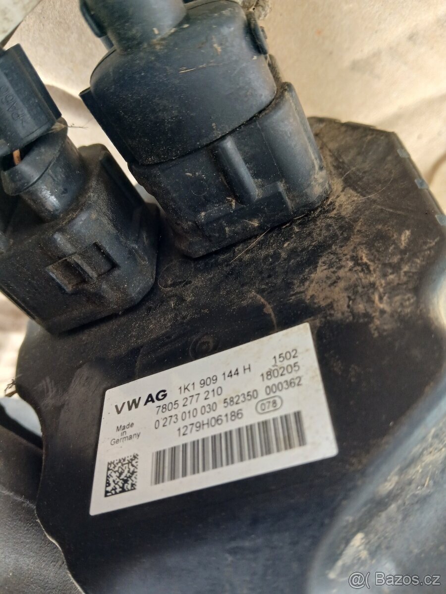 Řízení VW Caddy 2.0sdi BDJ - 2