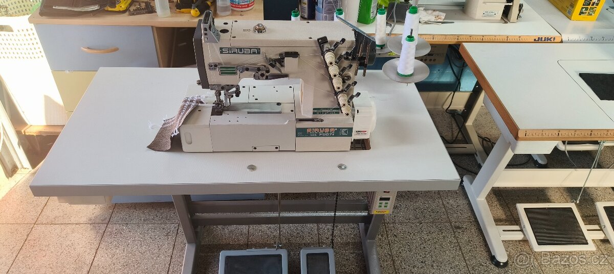 Průmyslový coverlock Siruba F007e - 2