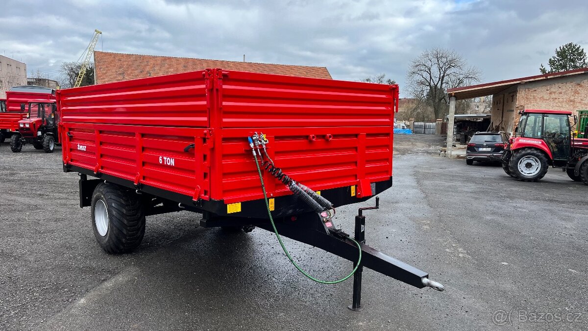 Traktorový návěs TINAZ 6 t - 2