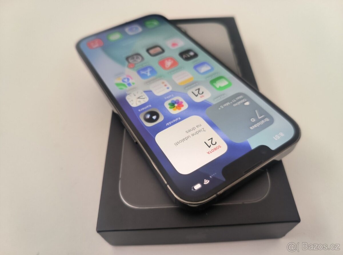 apple iphone 13 PRO 256gb Graphite / Batéria 100% - 2