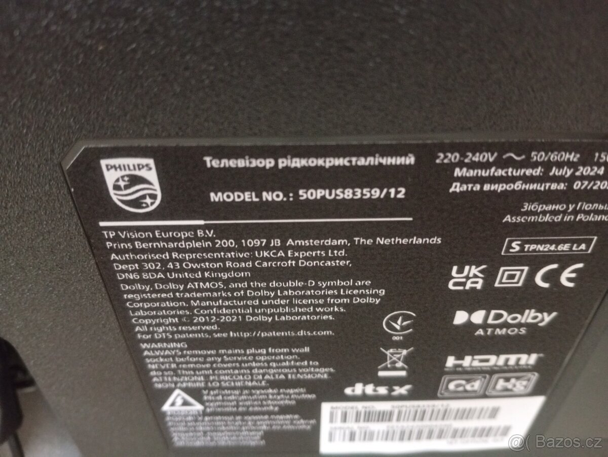 Philips 50PUS8359 - 2
