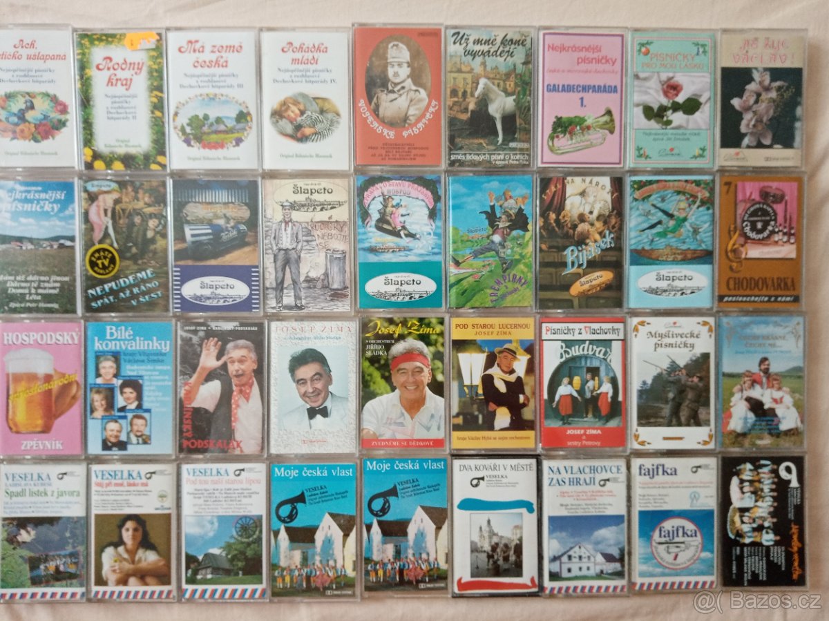 Originál CD a MC lidovek a dechovky od 29 Kč - 2