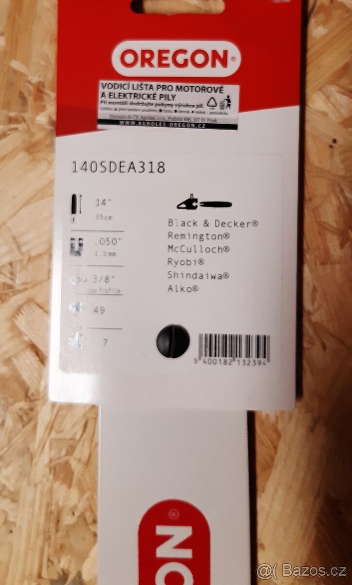 SADA VODÍCÍ LIŠTY OREGON A PILOVÉHO ŘETĚZU - 2