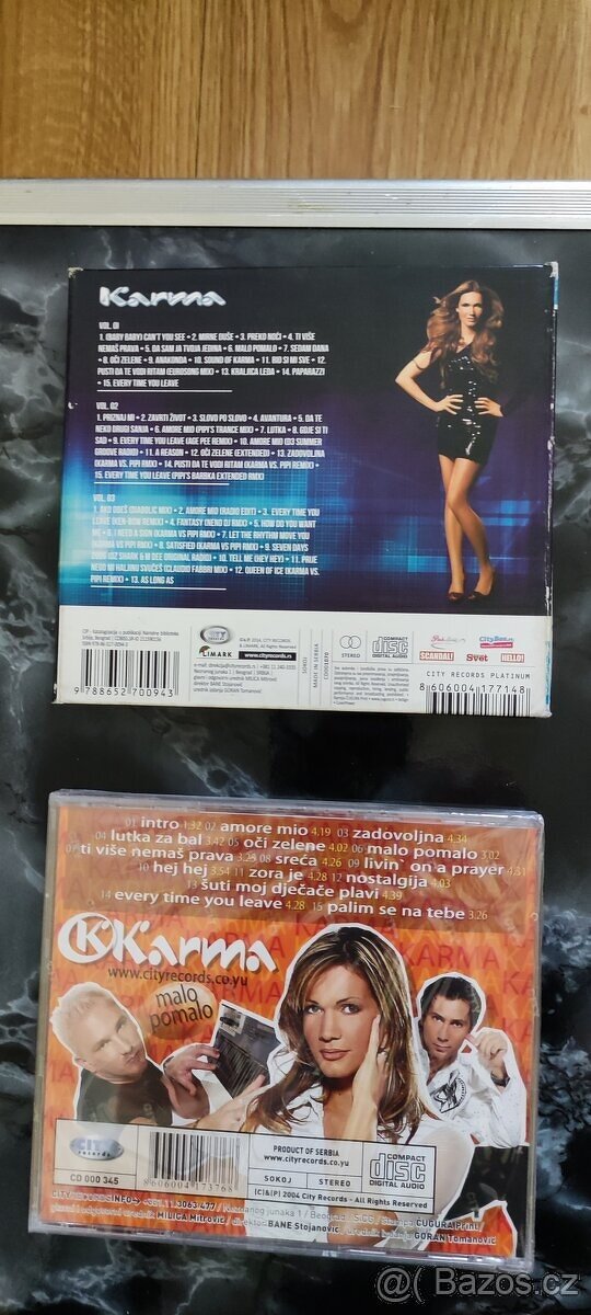 Prodám CD Karma a Colonia - 2