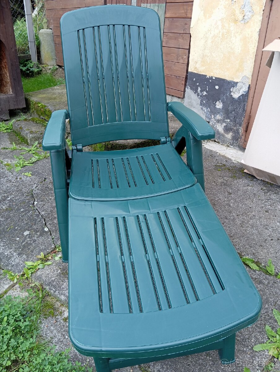 Zahradní lehátko Saturno polohovací - 2