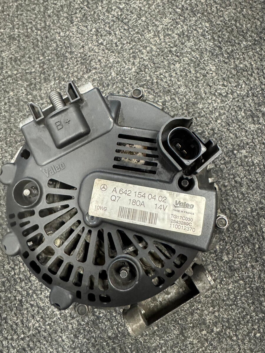Alternátor Mercedes Sprinter 180A 14V - 2
